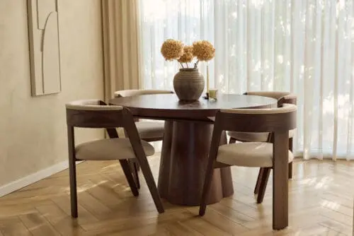Japandi eettafel Moda | Walnoot | uitschuifbaar