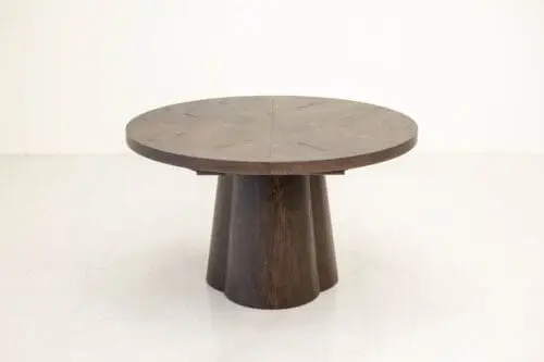 Japandi eettafel Moda | Brownie | uitschuifbaar