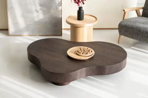Japandi salontafel Dunya | Brownie | Organisch